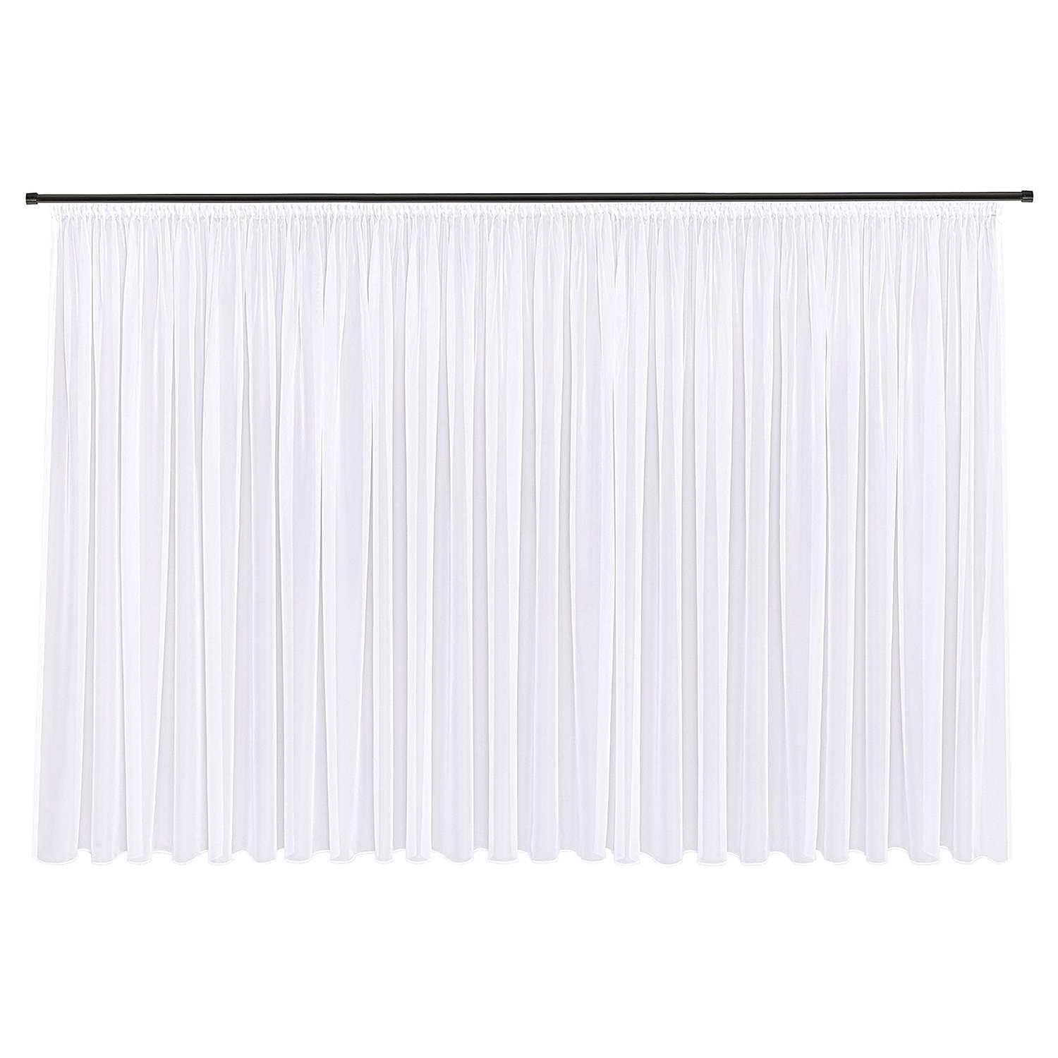 Gardine Laura II Webstoff Weiß 600 x 175 cm 0
