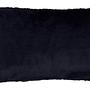 Bosie Lamina Marineblau quadratisches Kissen 3