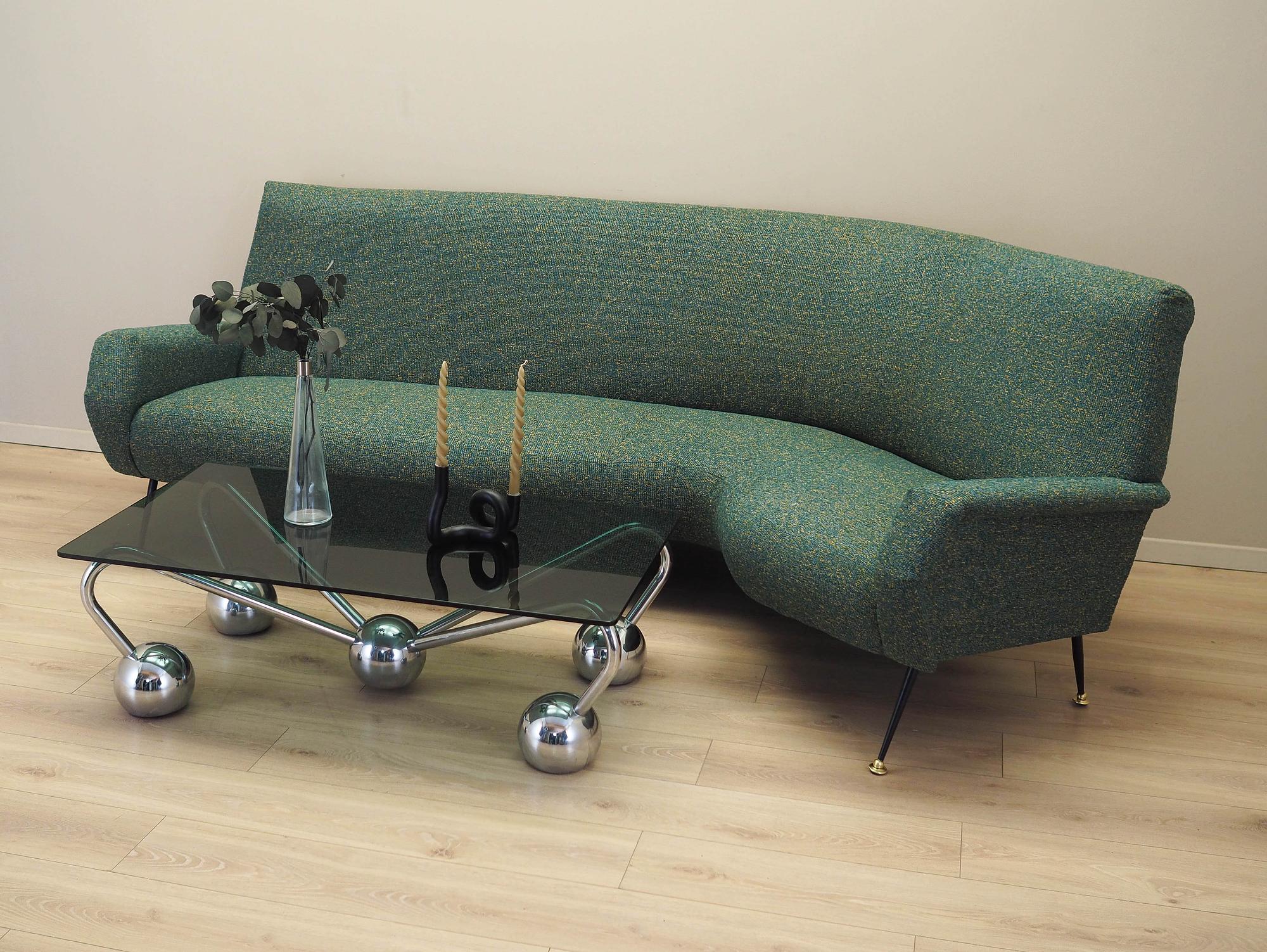 Melange-Sofa Grün 1970er Jahre 3