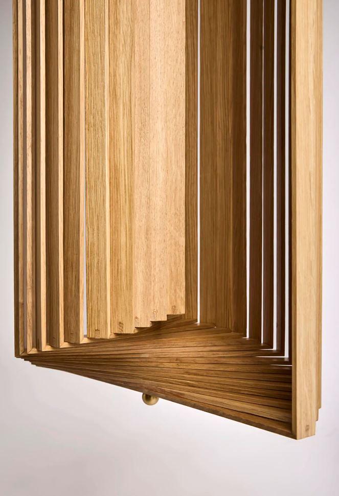 Frames Pendant Lamp Light Oak 2