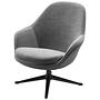 Adelaide Sessel mit Drehfunktion Samt 3030 Grau 0