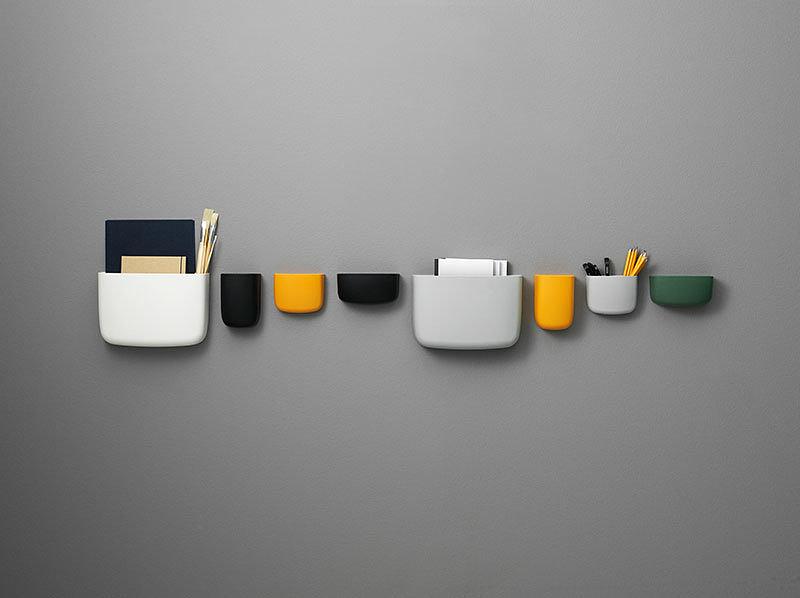 Pocket Wandaufbewahrung 4 Schwarz 5