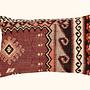 Berfin Kilim Kissen Wolle 0