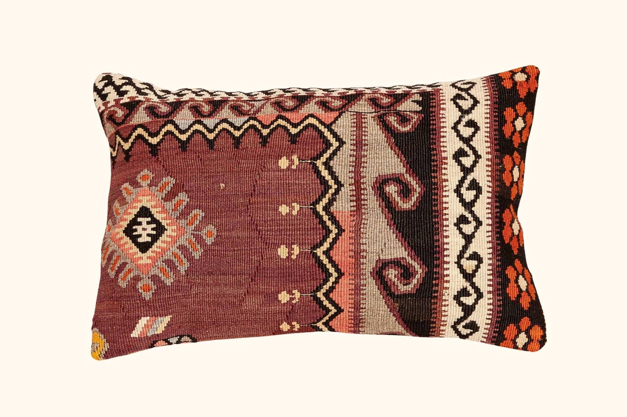 Berfin Kilim Kissen Wolle 0