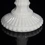 Vintage Candle holder Opal glass White 2