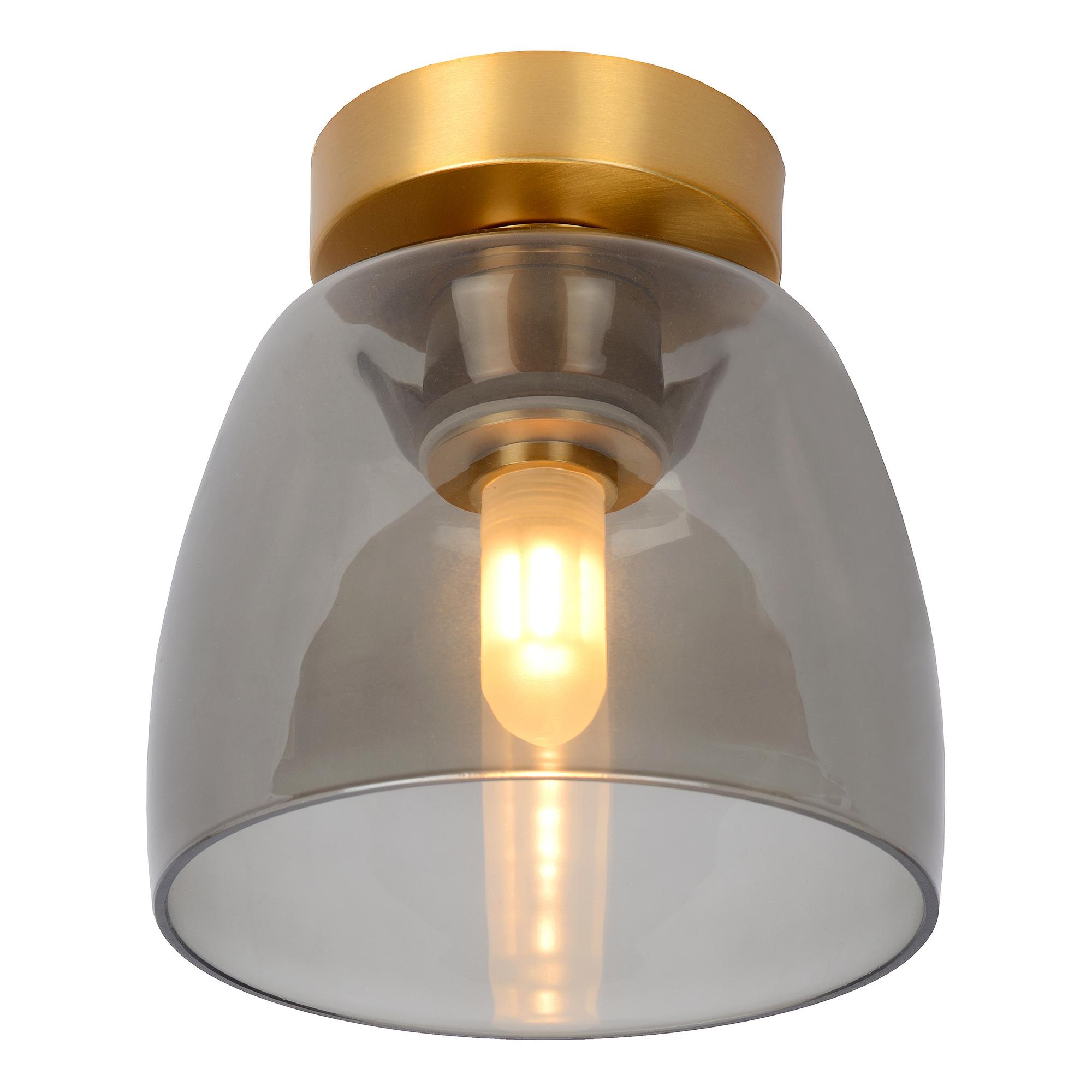 Tyler Deckenleuchte Opalglas Gold 3