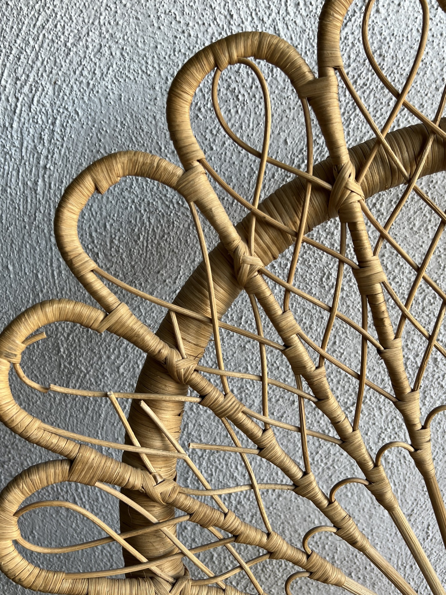 Pfauensessel Rattan Natur 3