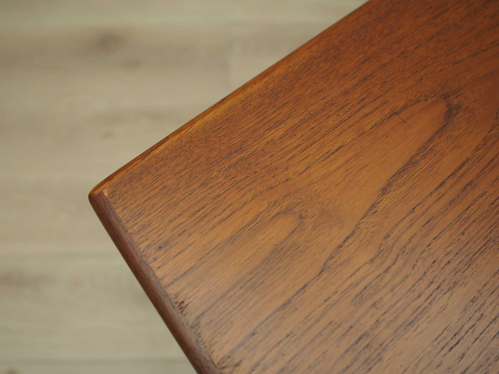 Vintage Schreibtisch Teakholz Braun 1960er Jahre 7