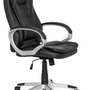 Office chair Leatherette Black 3