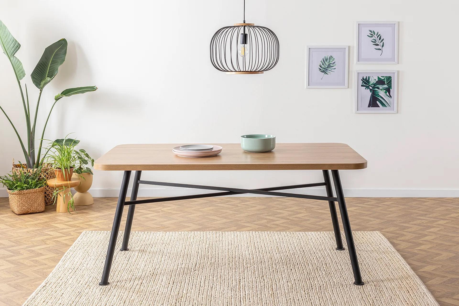 Nala 90 Dining table Brown 2