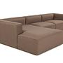 Mora Sofa Left Brown 3
