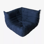 Togo Corner Sofa Fabric Navy Blue 0