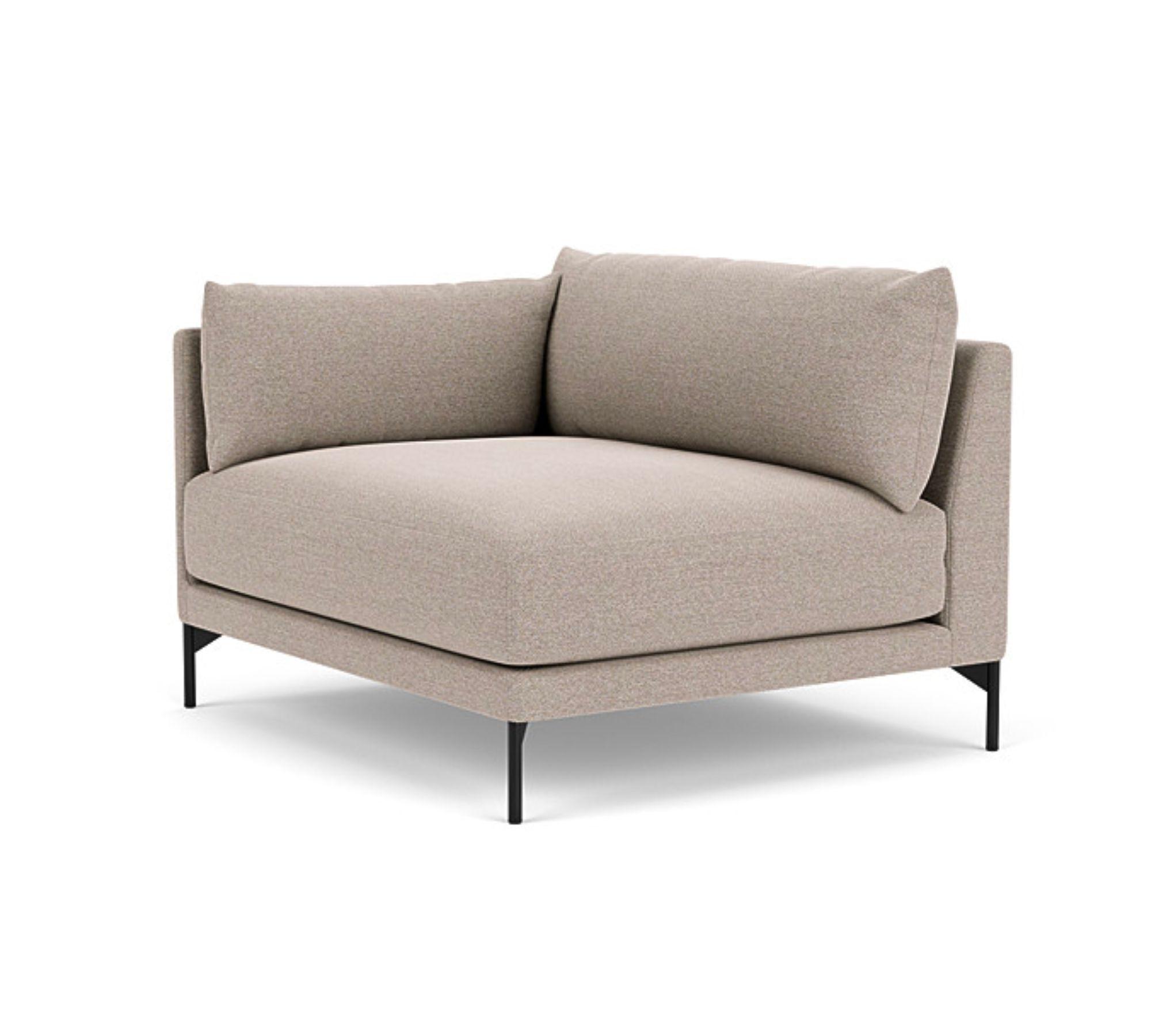 Vincent 1-Seater Module Left Agnes Brown 4