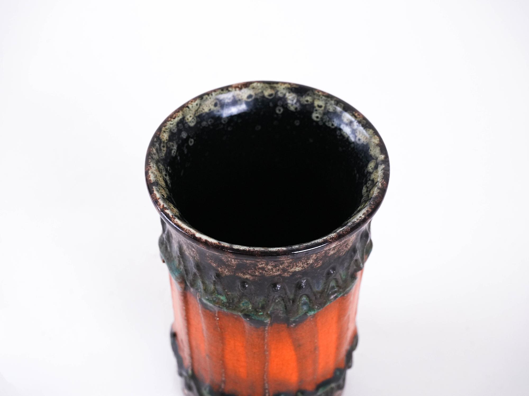 Keramikvase 1960er Jahre 4