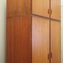 Kleiderschrank Teakholz 1970er Jahre 12