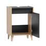Waschbeckenunterschrank Elba Anthrazit 2