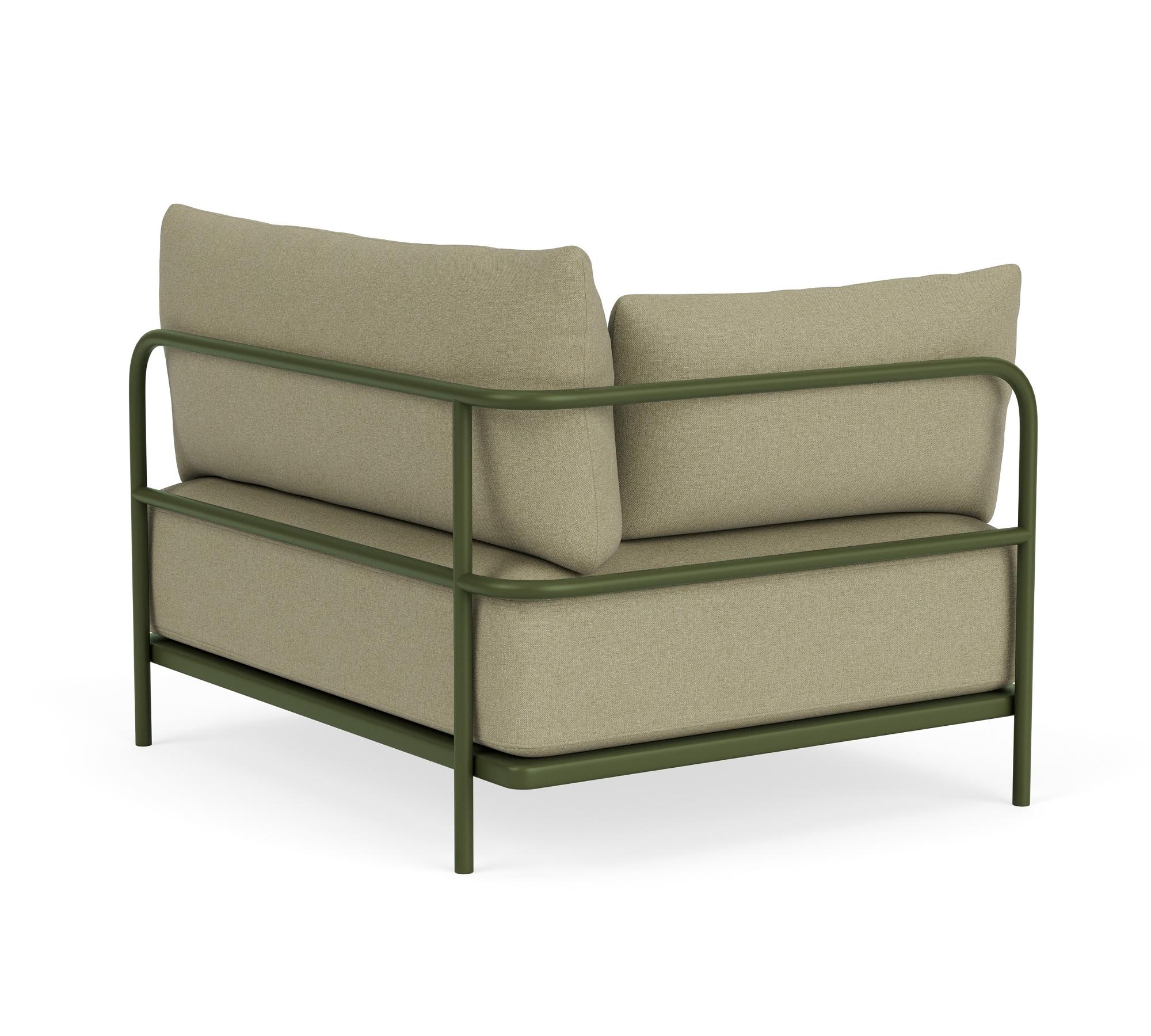 Vincent Outdoor 1-Sitzer Modul Rechts Clary Sage Green 1