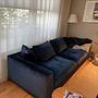 Ray Sofa Samt Blau 0