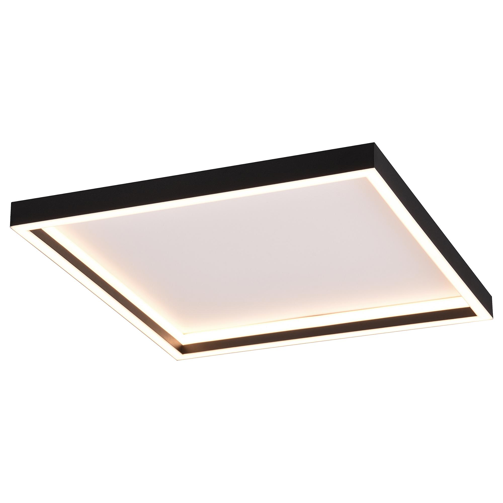 LED-Deckenleuchte Rotonda Eisen Schwarz 0