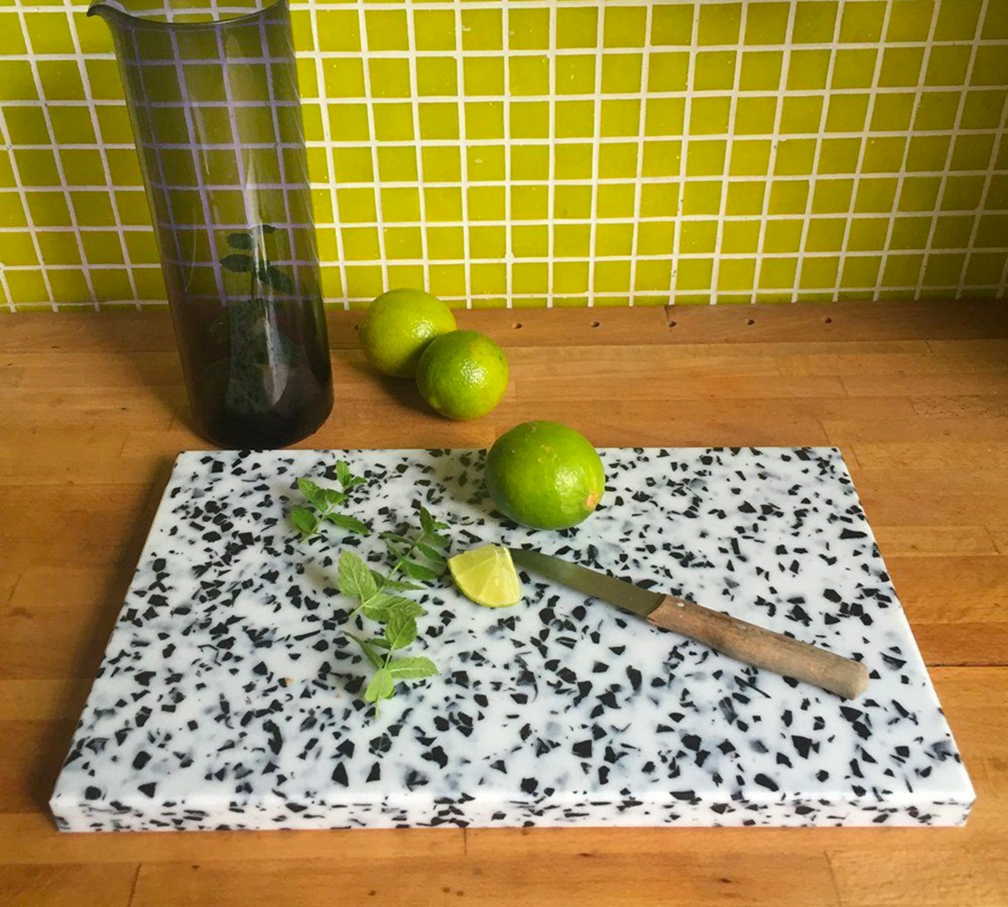 Brotbox Metall Gelb 2