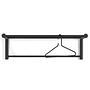 Wandgarderobe Sunol II Metall Schwarz 3