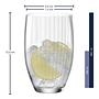 Poesia Drinking Glass Set of 6 Crystal Glass 4