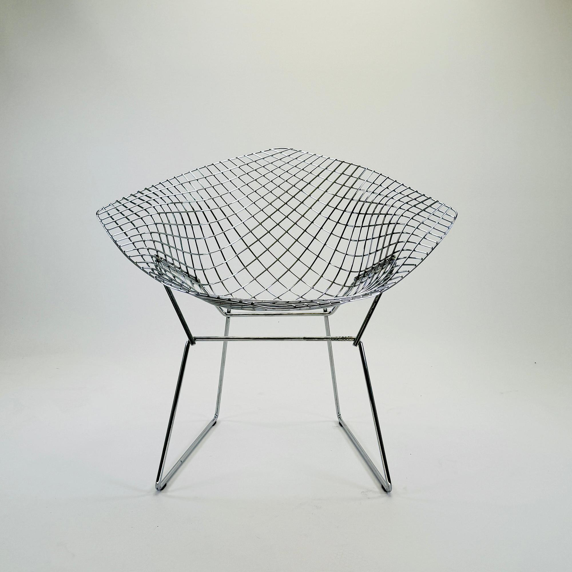 Bertoia Diamond Chair Chrom 1