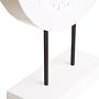 Fidel Kleine Distressed White Mangoholz Skulptur
 8