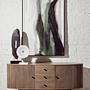 Fidel Kleine Distressed White Mangoholz Skulptur
 0