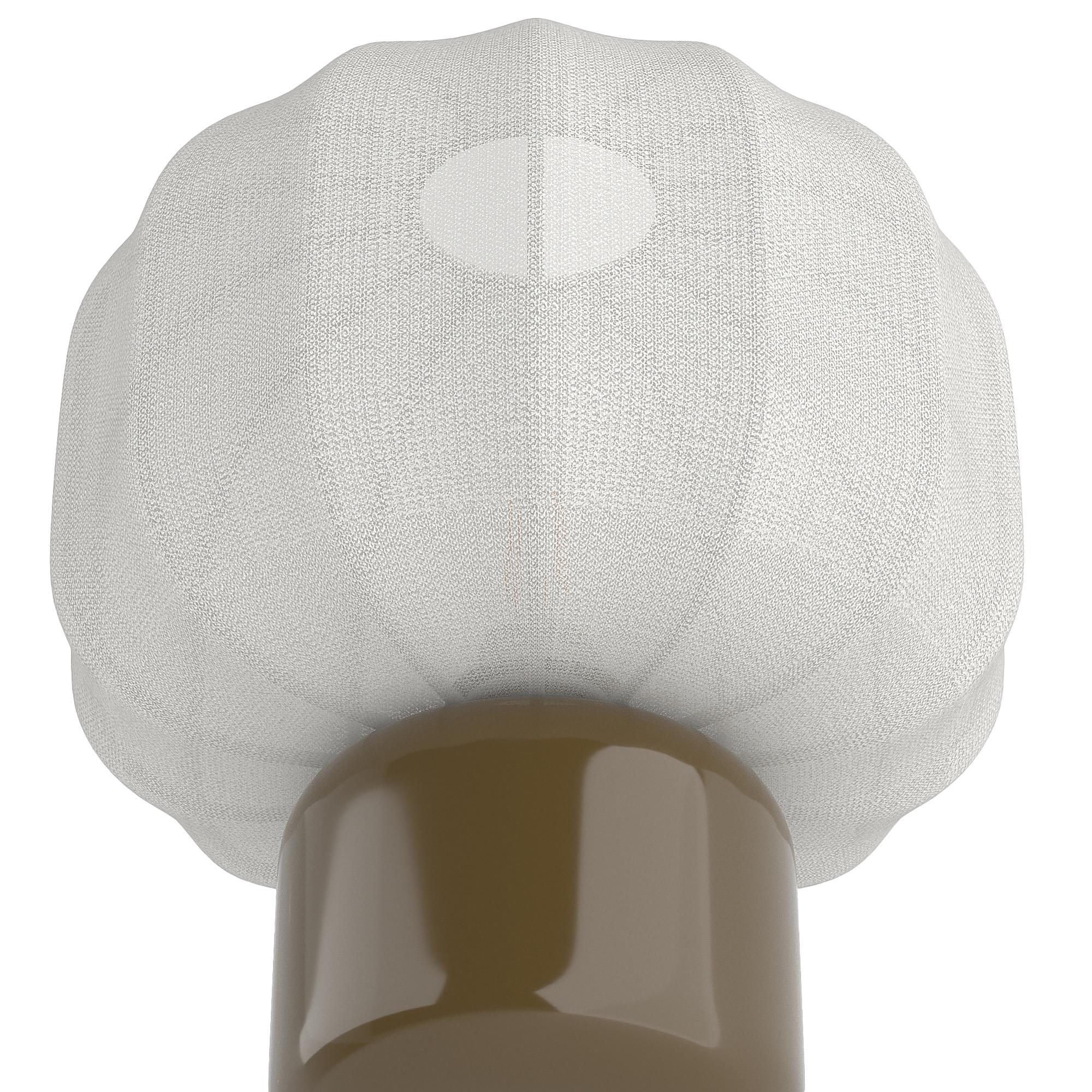 Brisa Tischleuchte 1-flammig Baumwollstoff Milchglas Grün 2