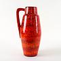 Ceramic Vase Red 1960s 3