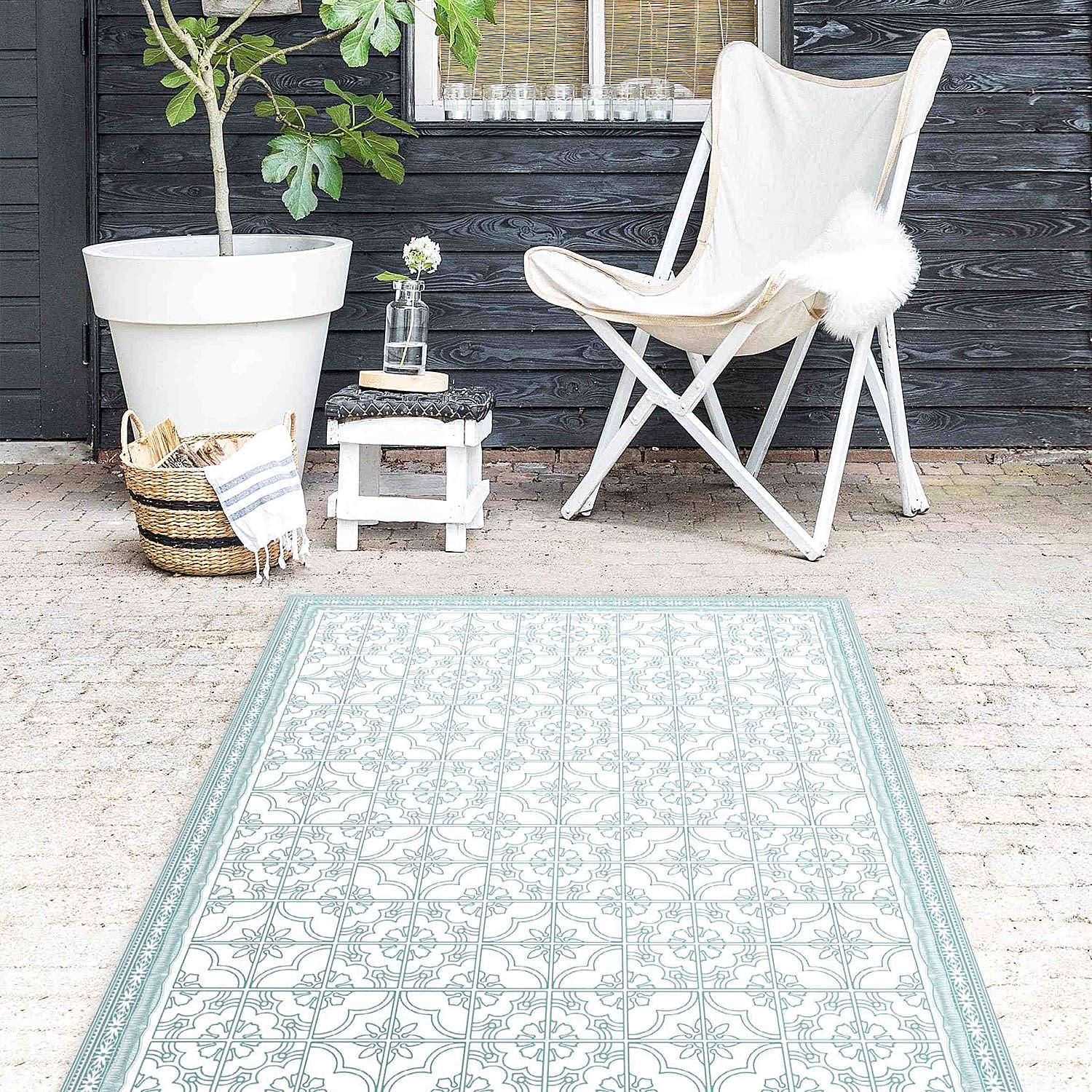 Carpet Green Patterned 120 x 180 cm 3