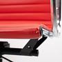 EA117 Office Chair Rocker Aluminium Red 5