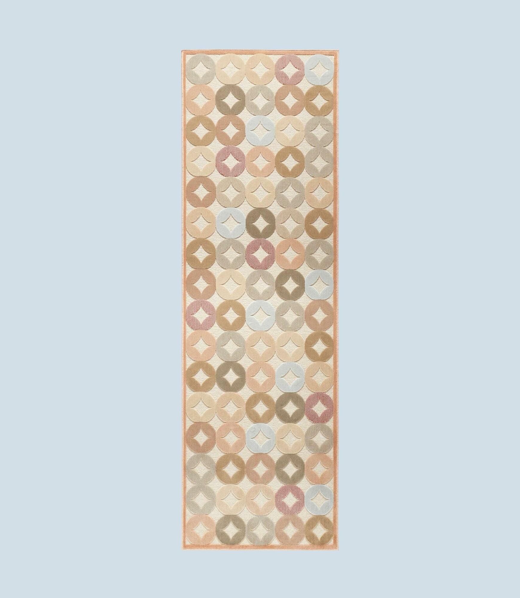 Teppich Viskose Creme 0