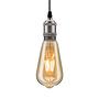 Eldar III pendant light Aluminum blended fabric 1-bulb 0