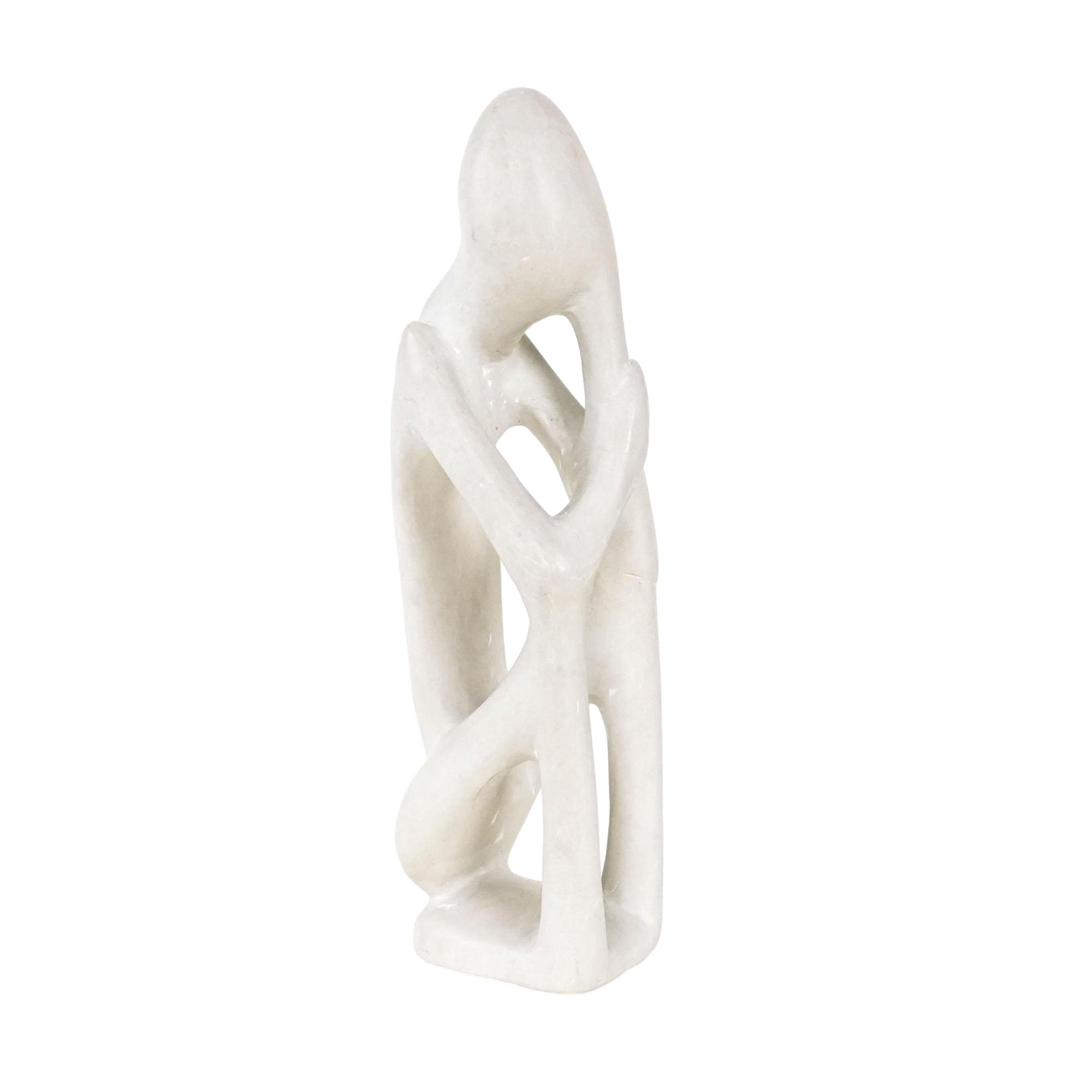 Skulptur Modernistisch Creme 1980er Jahre 0