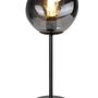 Tischlampe Rauchglas Grau 0