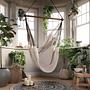 Hängesessel Malero Baumwolle / Polyester Beige / Braun 3