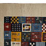 Gabbeh rug wool multicolored 1
