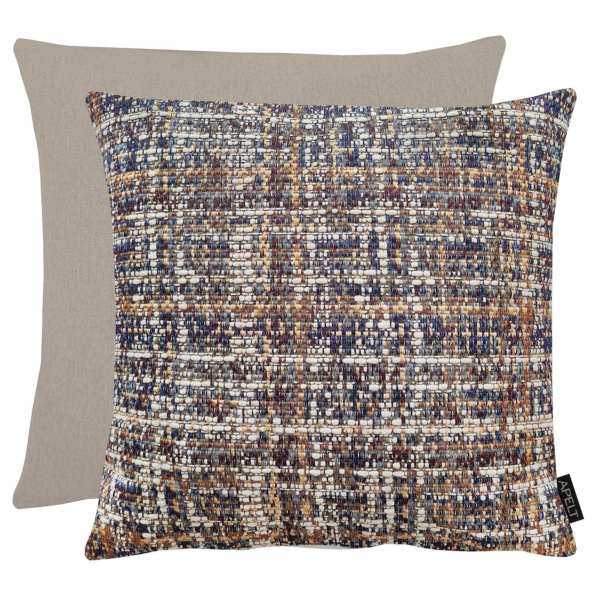 Chalet Dekokissenbezug Jacquard-Gewebe Grau Terrakotta 46x46cm 0