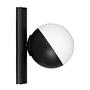 Contur 15 Wandleuchte Metall Schwarz Weiß IP44 2