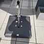 655 Parasol stand &amp; umbrella aluminum 65 kg 2