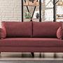 Bella Sofa 2-Sitzer Rot 1