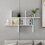 Madagascar Wall Shelf Wood Veneer White 1