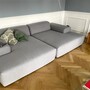 Pyllow Sofa 2-Sitzer Textil Grau 4