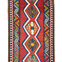 Kilim Gashgai Teppich Mehrfarbig 0