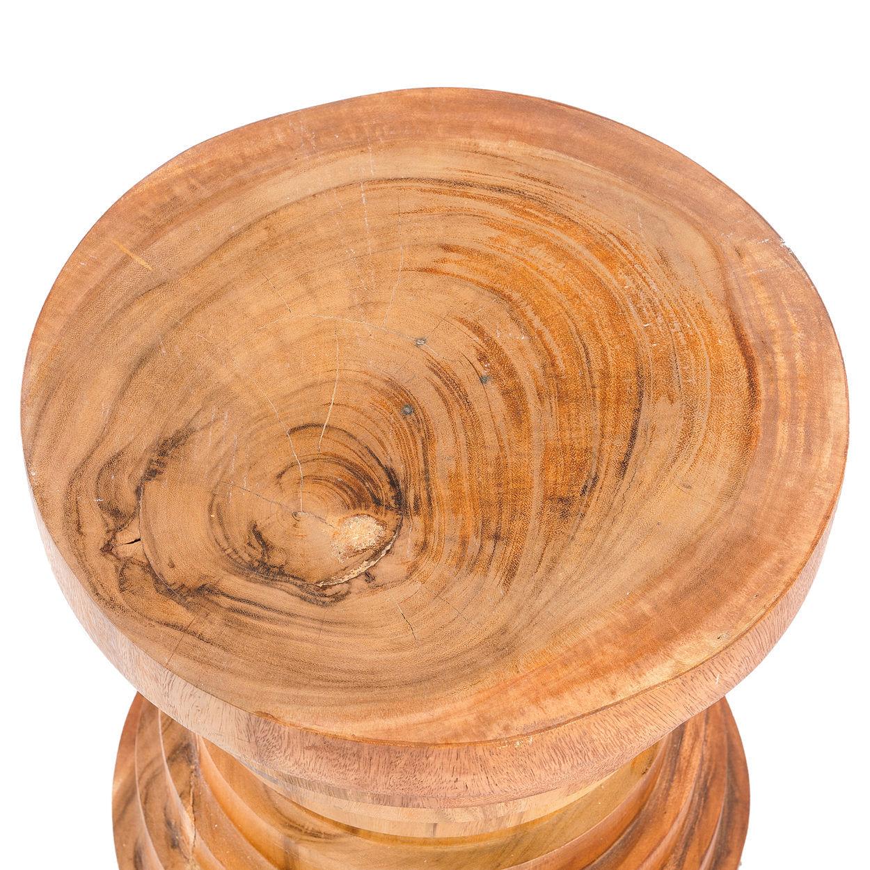 Lo sgabello Mazu naturale ø40cm 6