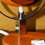 Eyeball Lampen 2er Set Orange 1970er Jahre 5