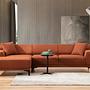 Petra L Ecksofa Orange 1