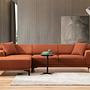 Petra L Corner sofa Orange 1